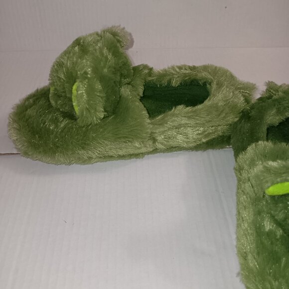 BUILD-A-BEAR PLUSH ZOMBIE BEAR SLIPPERS SIZE XXL 5-6 - Picture 7 of 9